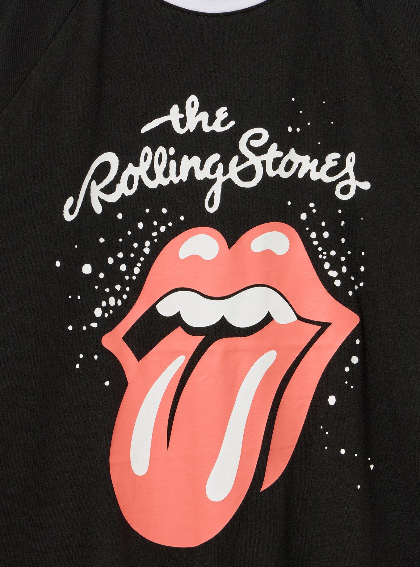 Rolling Stones Classic Varsity Tee, DEEP BLACK, alternate