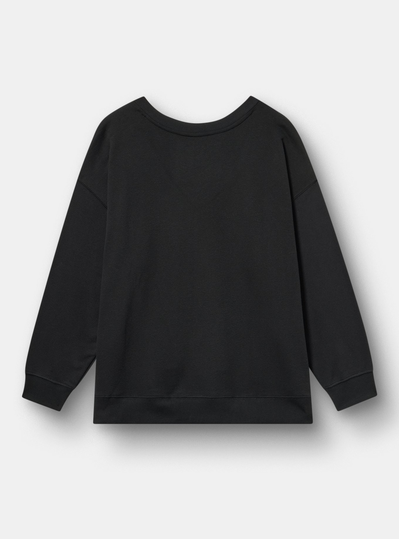 USC V-Neck Fleece Sweatshirt, DEEP BLACK, alternate