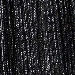 Glitter Knit Plisse Maxi Skirt, BLACK/SILVER PLISSE C#8, swatch