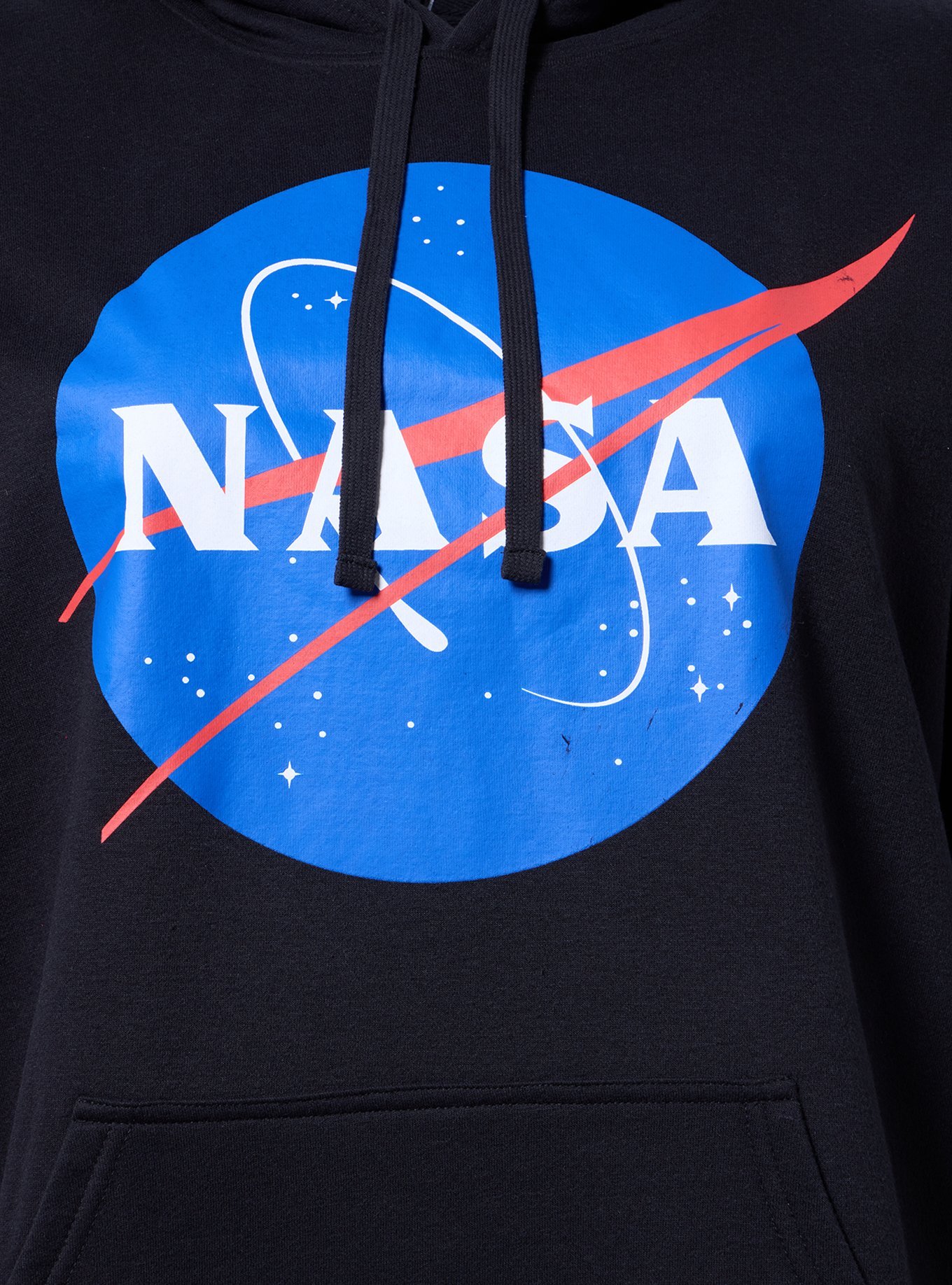 NASA Fleece Sweatshirt, DEEP BLACK, alternate