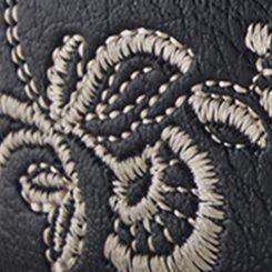 Embroidered Belt, BLACK, swatch