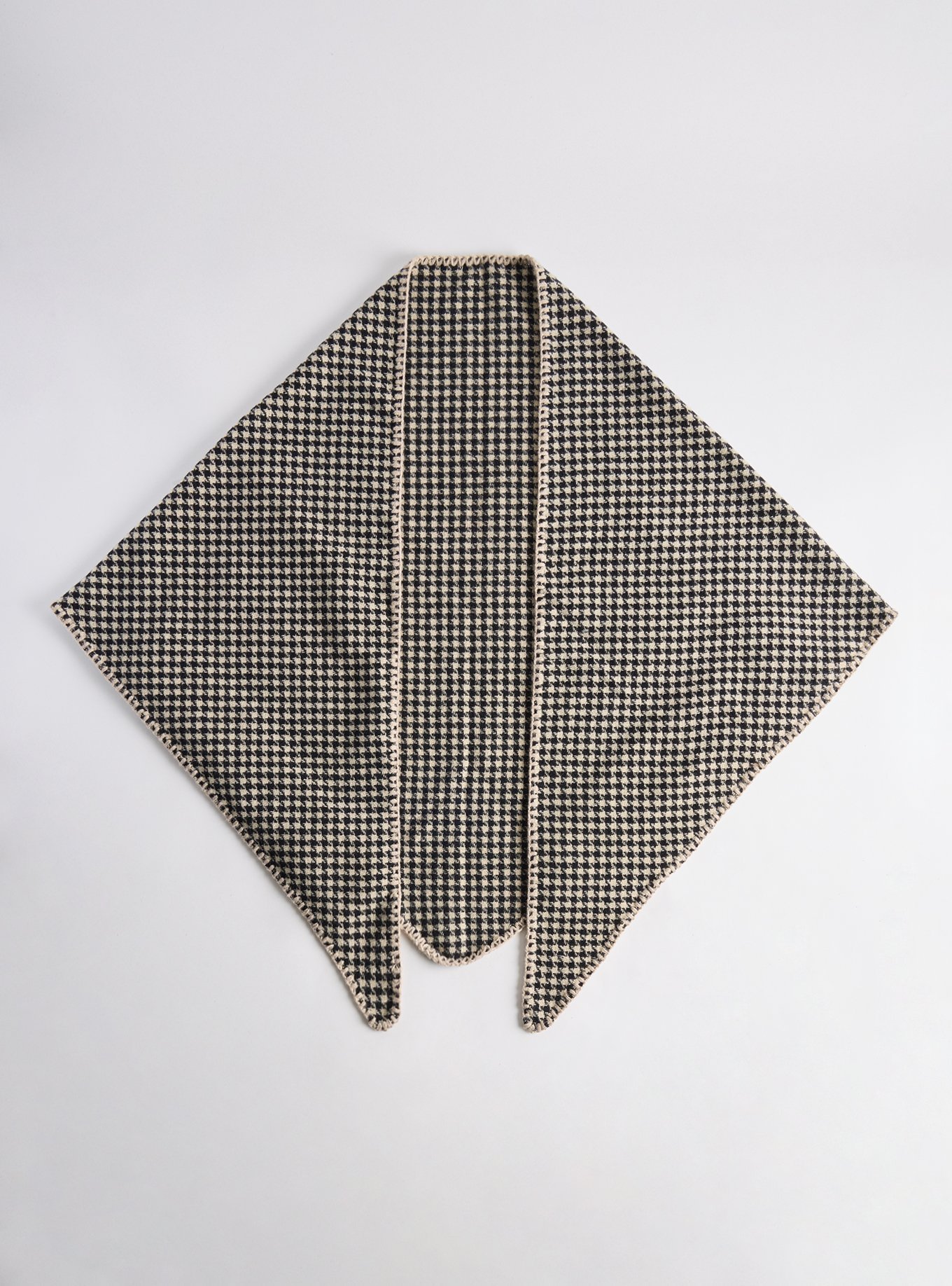 Herringbone Triangle Scarf, , hi-res