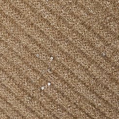 Plus Size Shine Knit Poncho, TAN-TAUPE, swatch