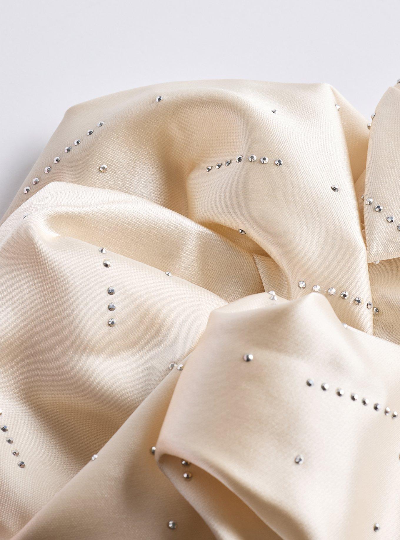 Oversized Satin Scrunchie Set, , alternate