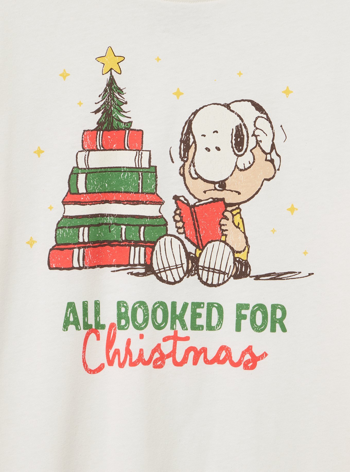 Peanuts Christmas Classic Cotton Crew Tee, WHISPER WHITE, alternate