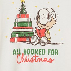 Peanuts Christmas Classic Cotton Crew Tee, WHISPER WHITE, swatch