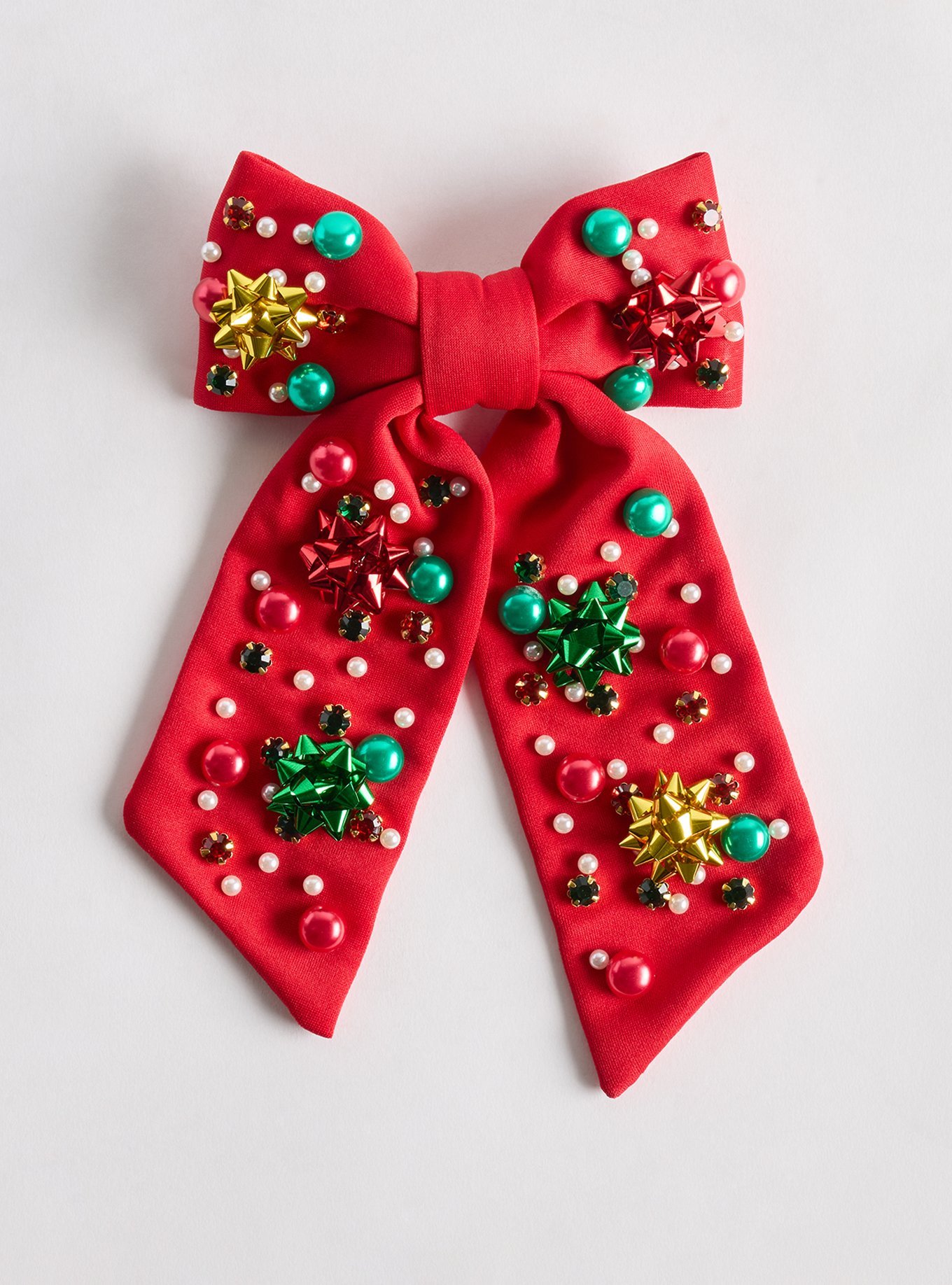 Festive Hair Bow, , hi-res