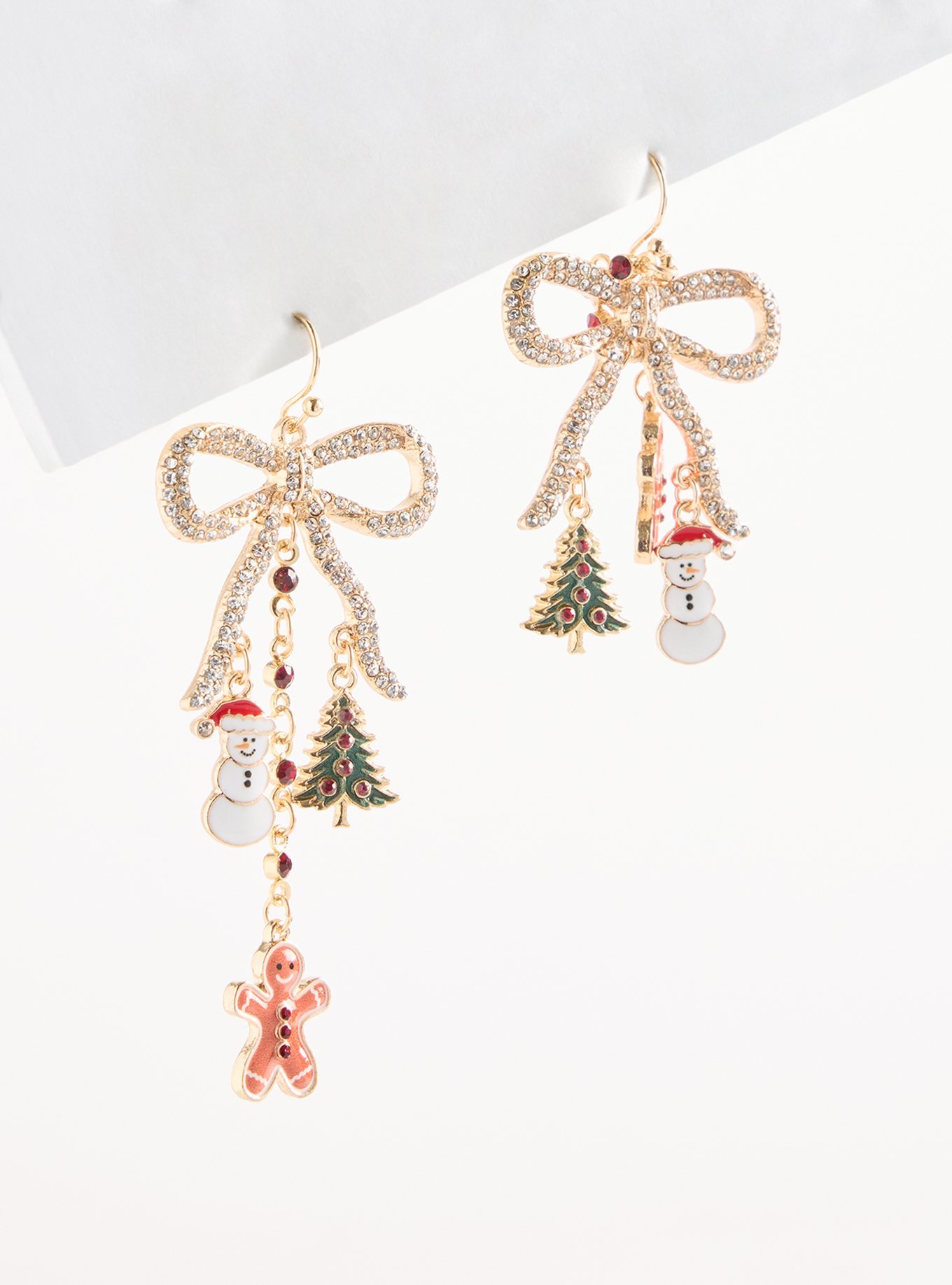Christmas Charm Dangle Earring, , hi-res