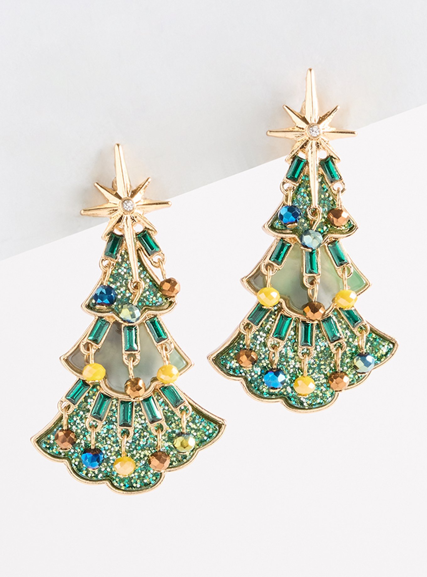 Christmas Tree Earring, , hi-res