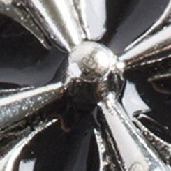 Enamel Cross Ring Set, SILVER, swatch