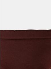 Plus Size Seamless Smooth Mid-Rise Hipster Panty, COCOA BROWN, alternate