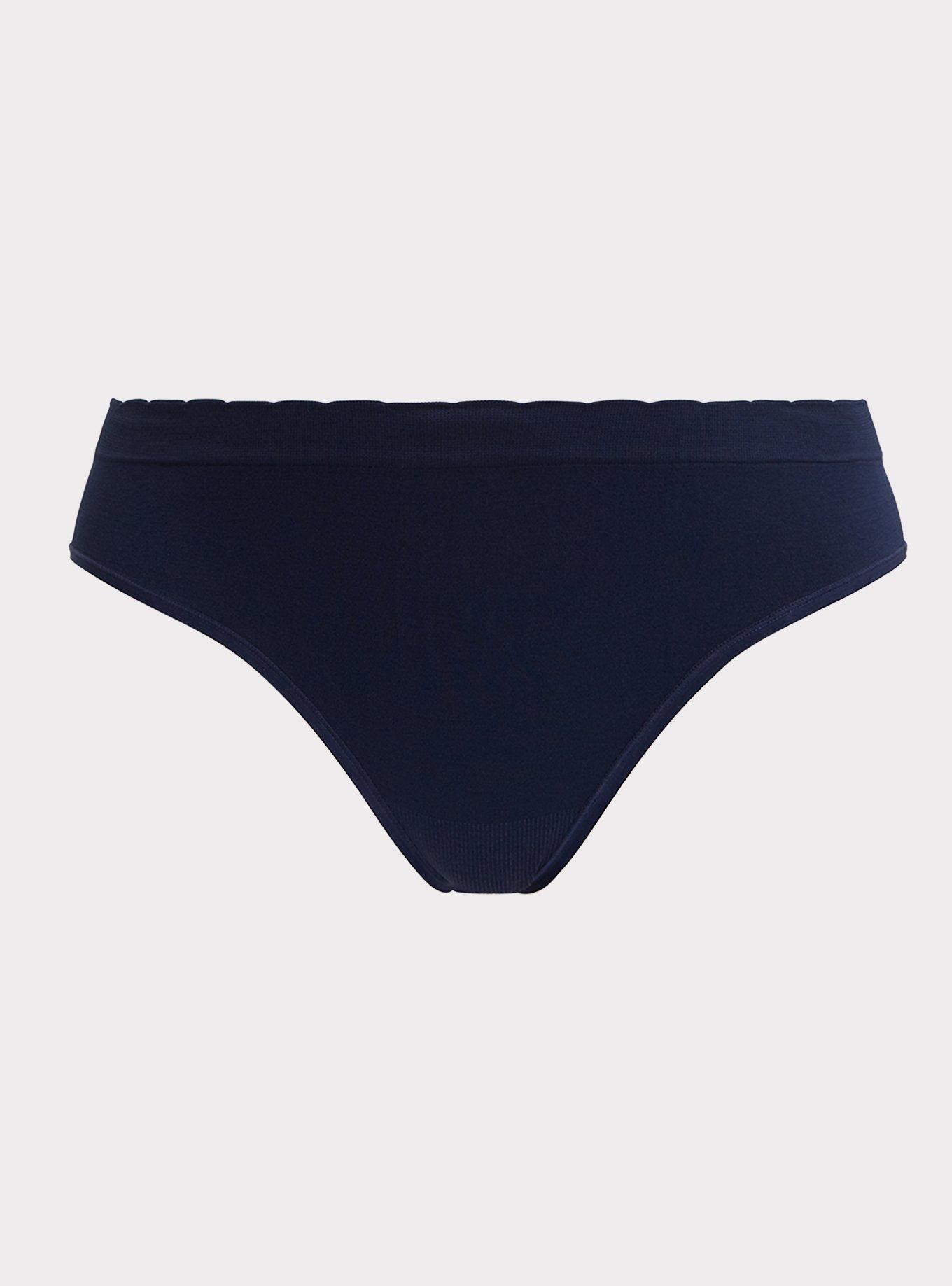 Seamless Smooth Mid-Rise Hipster Panty, NAVY STRAWBERRY, hi-res