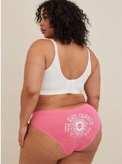 Seamless Smooth Mid-Rise Hipster Panty, ONE THE SUN PINK, alternate