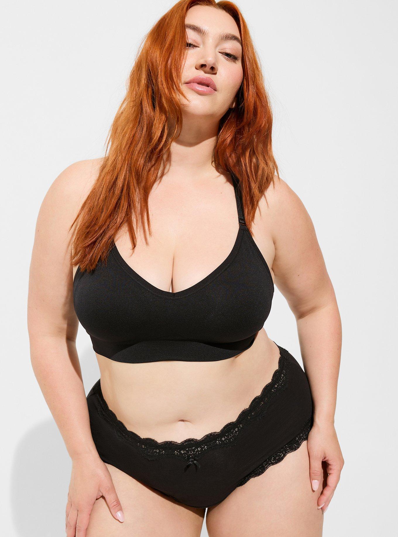 Plus Size - Lace High-Rise Cheeky Panty - Torrid