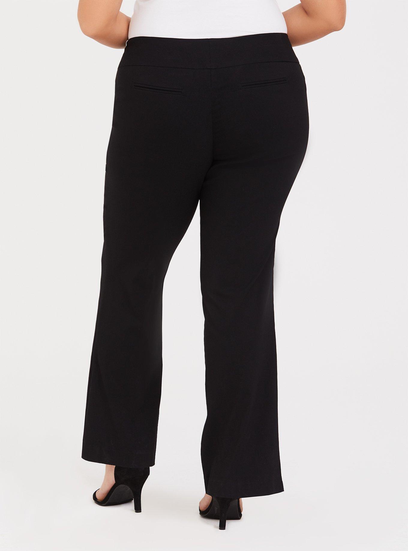 Plus Size - Black Relaxed Trouser Pant - Torrid