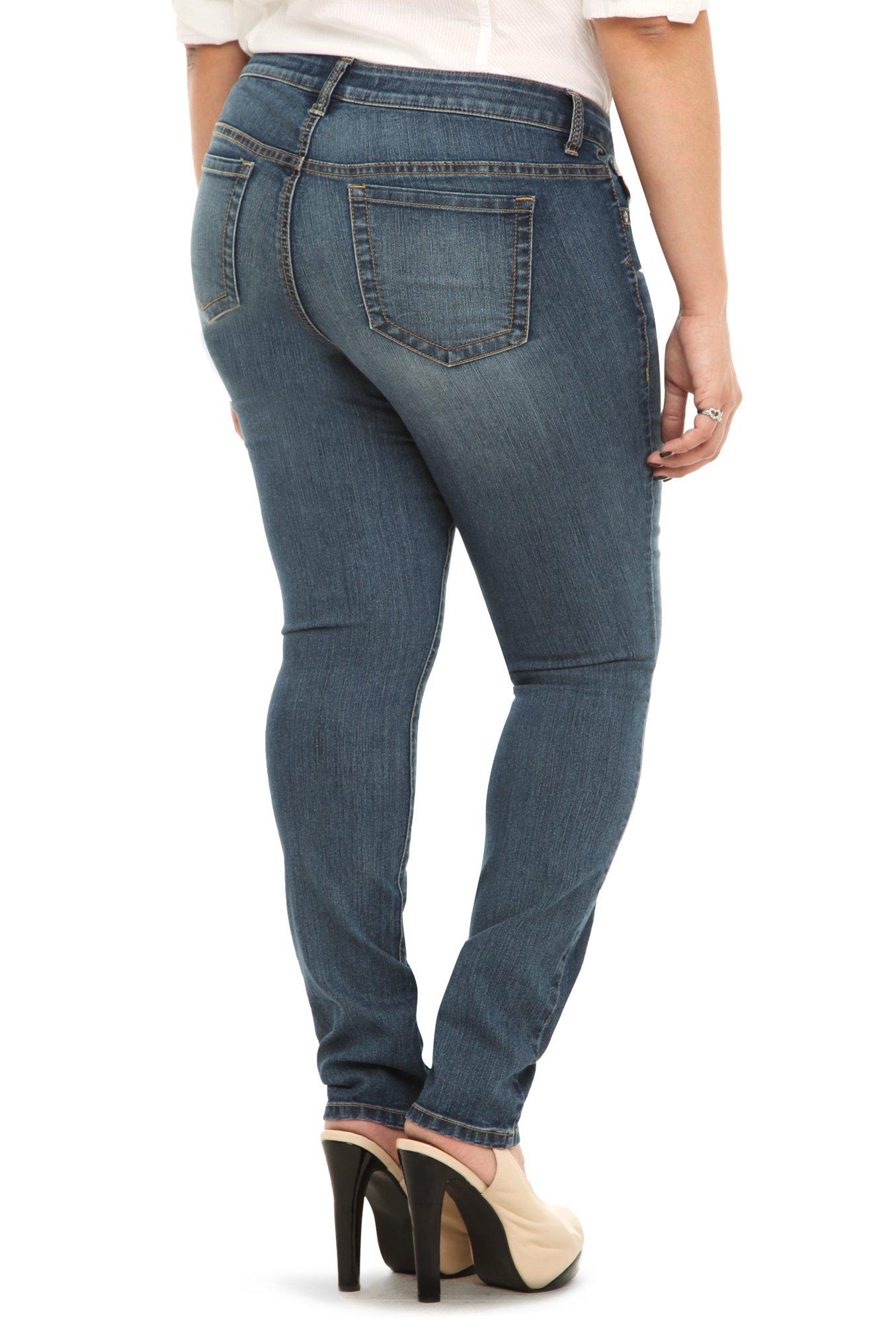 Plus Size Torrid Skinny Jean - Light Wash, HAVANA, alternate
