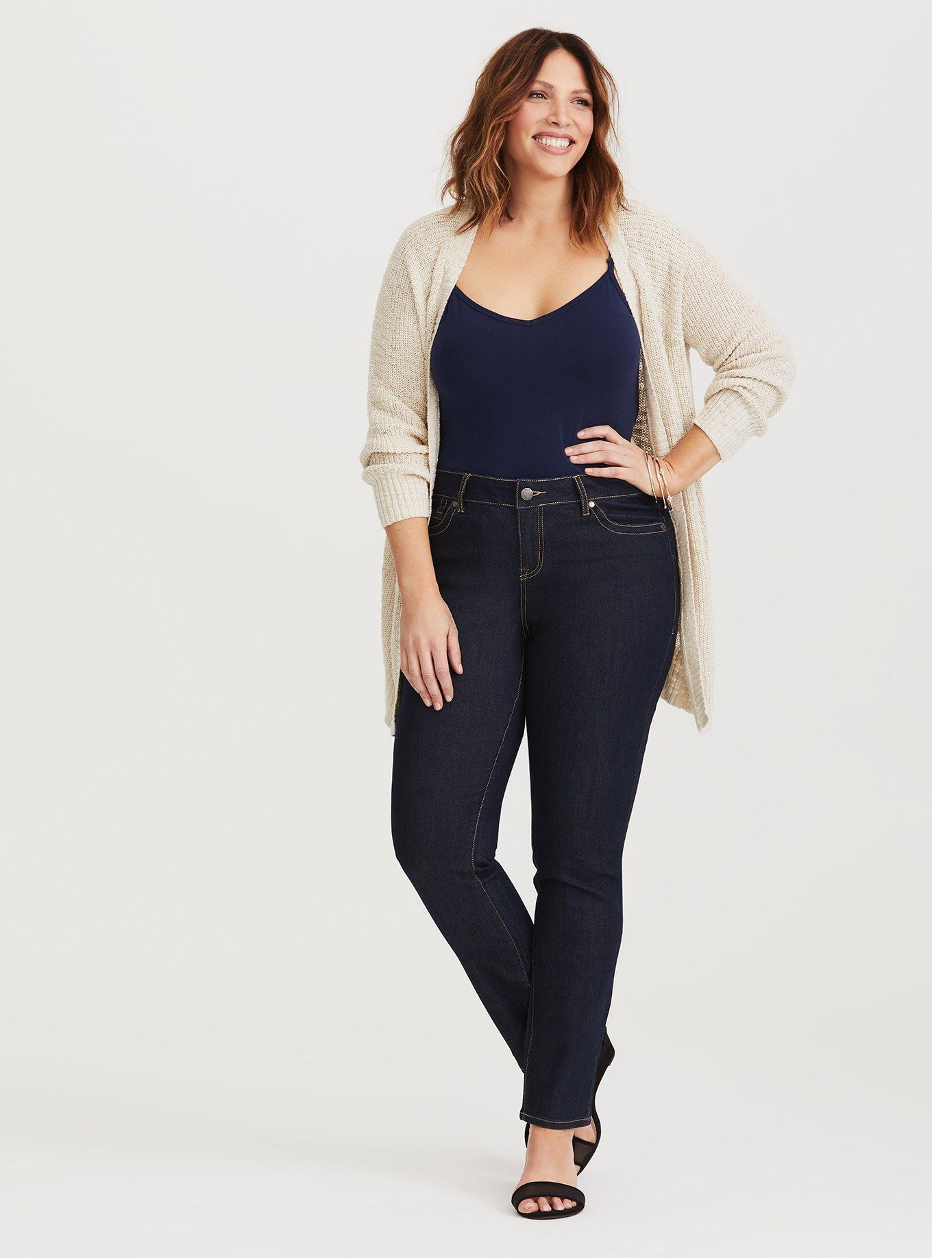 Plus Size Classic Skinny Jean Vintage Stretch Dark Wash Torrid