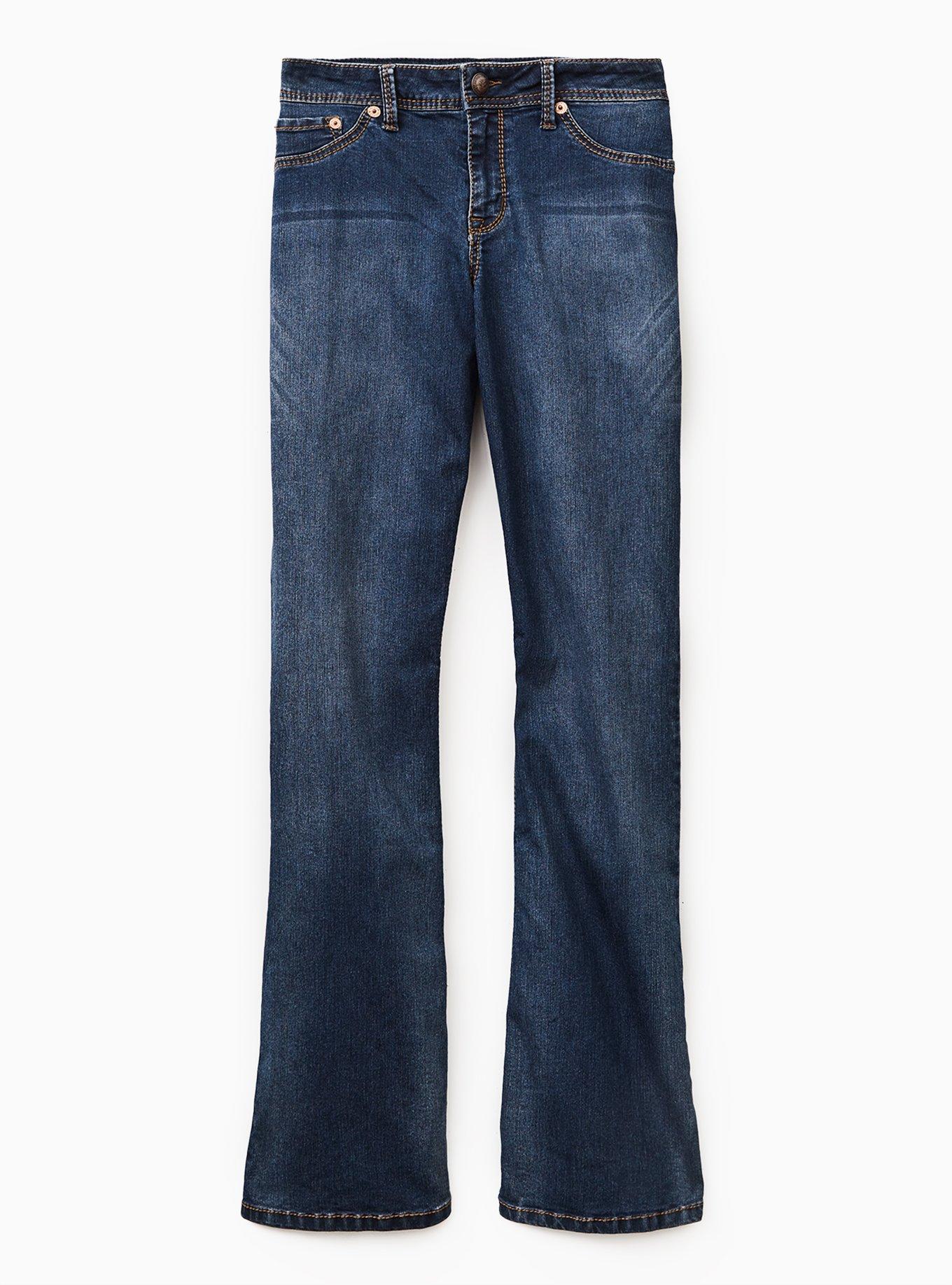 The French Song Mid Rise Bootcut Jeans