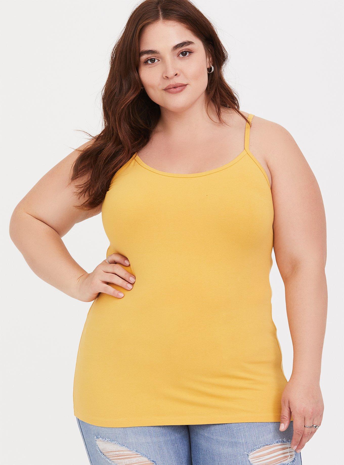 Plus Size Foxy Cami, SAFFRON ROAD, hi-res