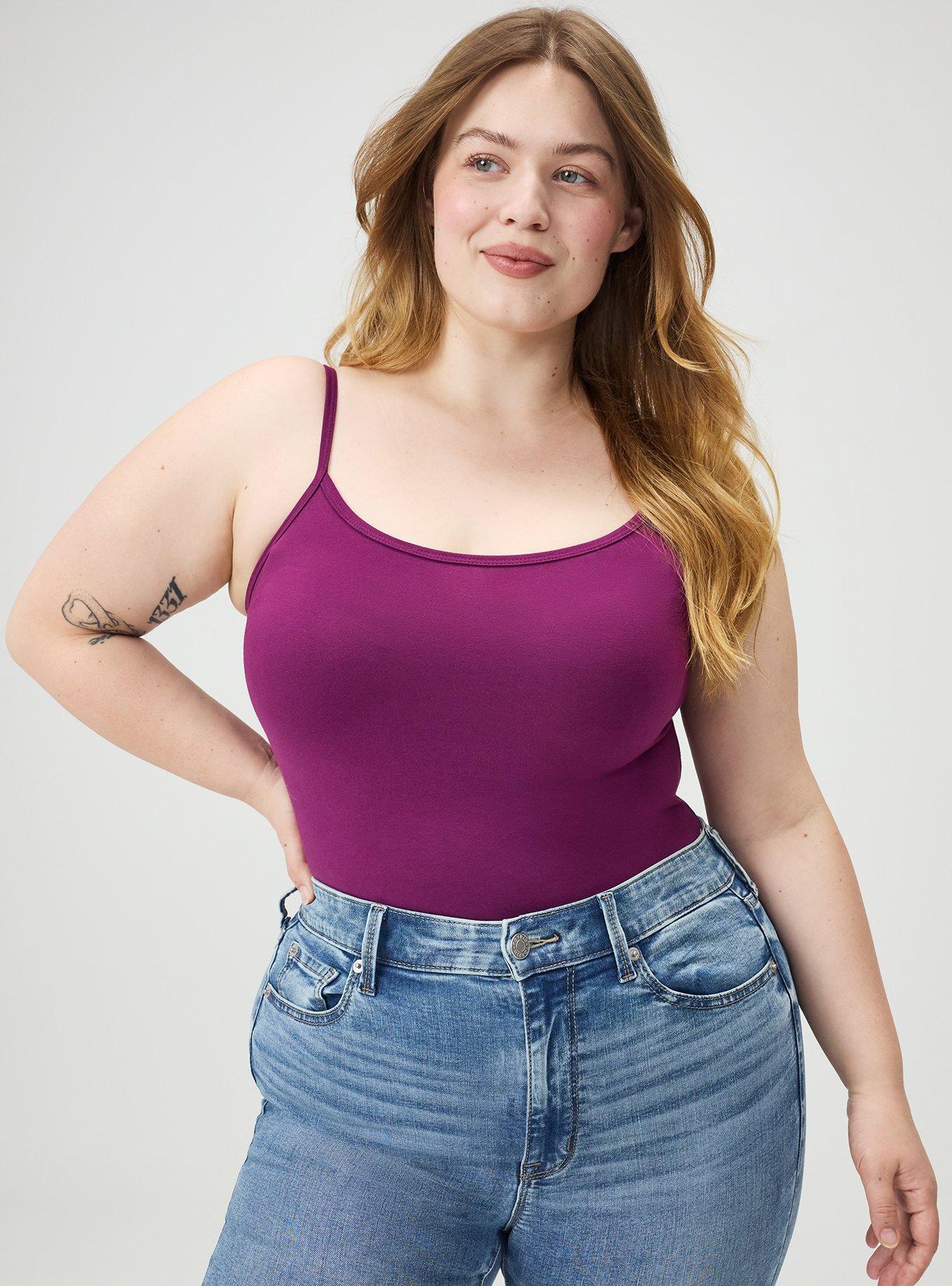 Foxy Cami, PLUM CASPIA, alternate