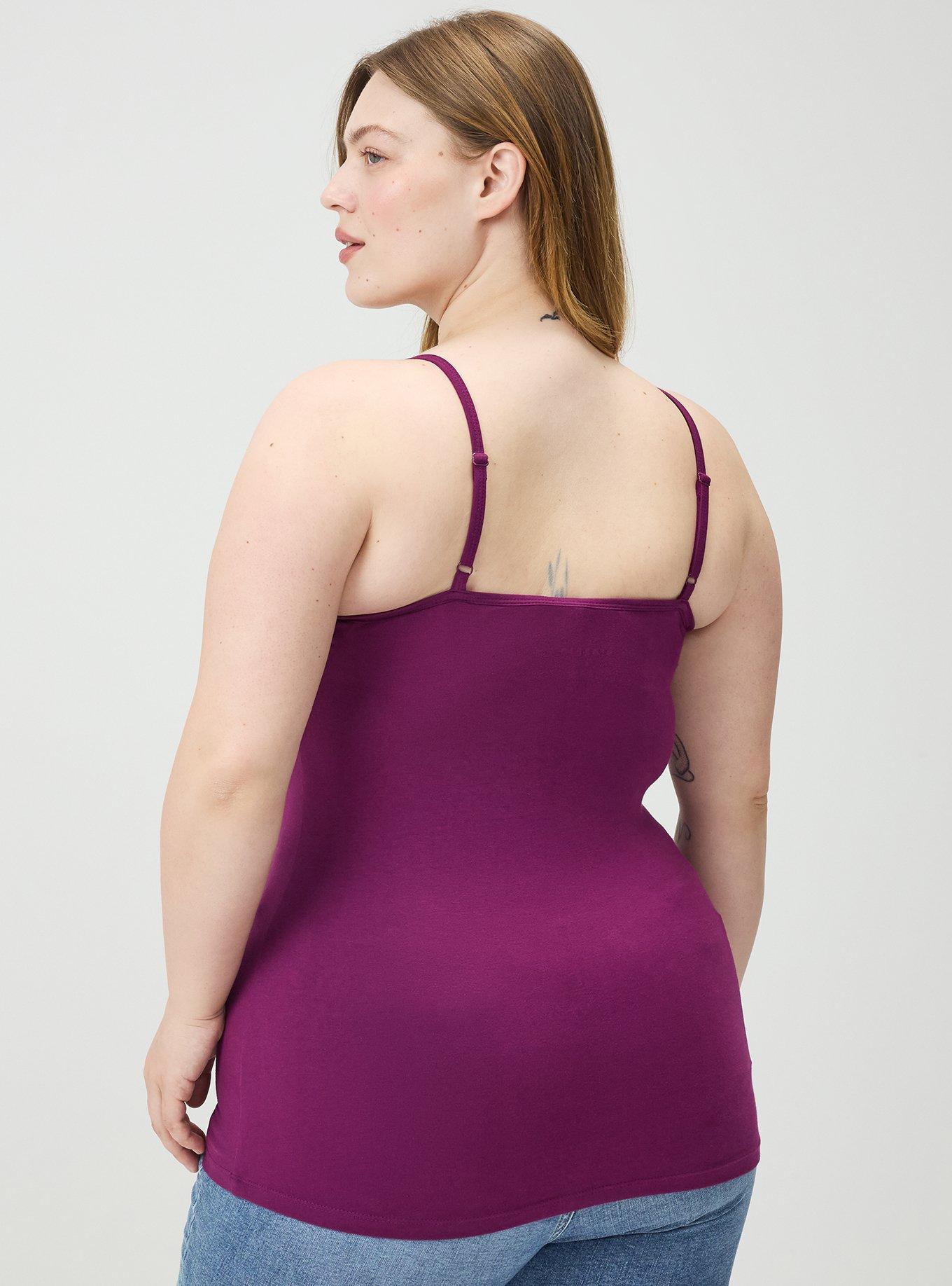 Foxy Cami, PLUM CASPIA, alternate