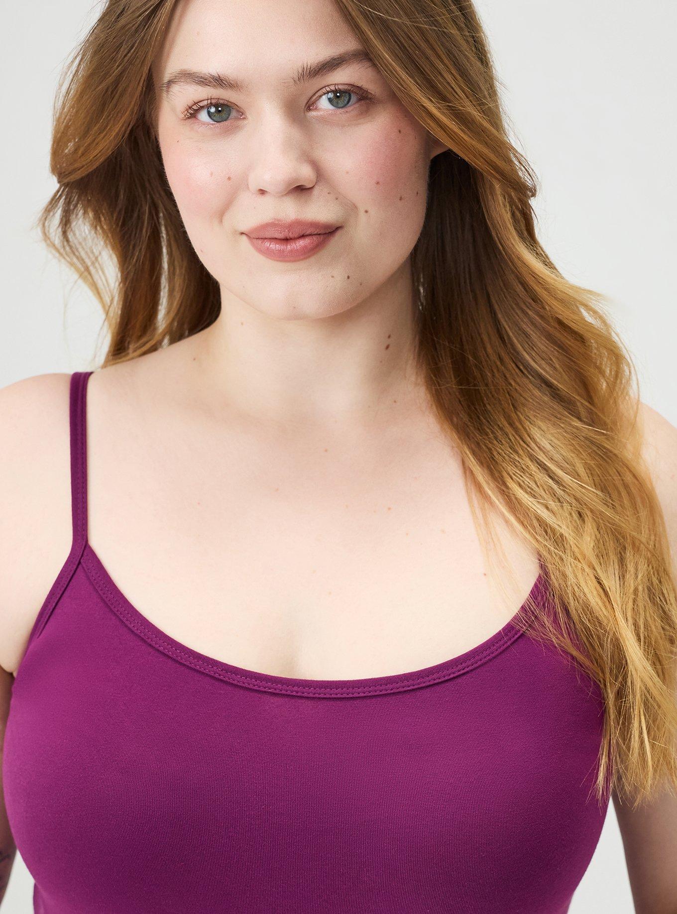 Foxy Cami, PLUM CASPIA, alternate