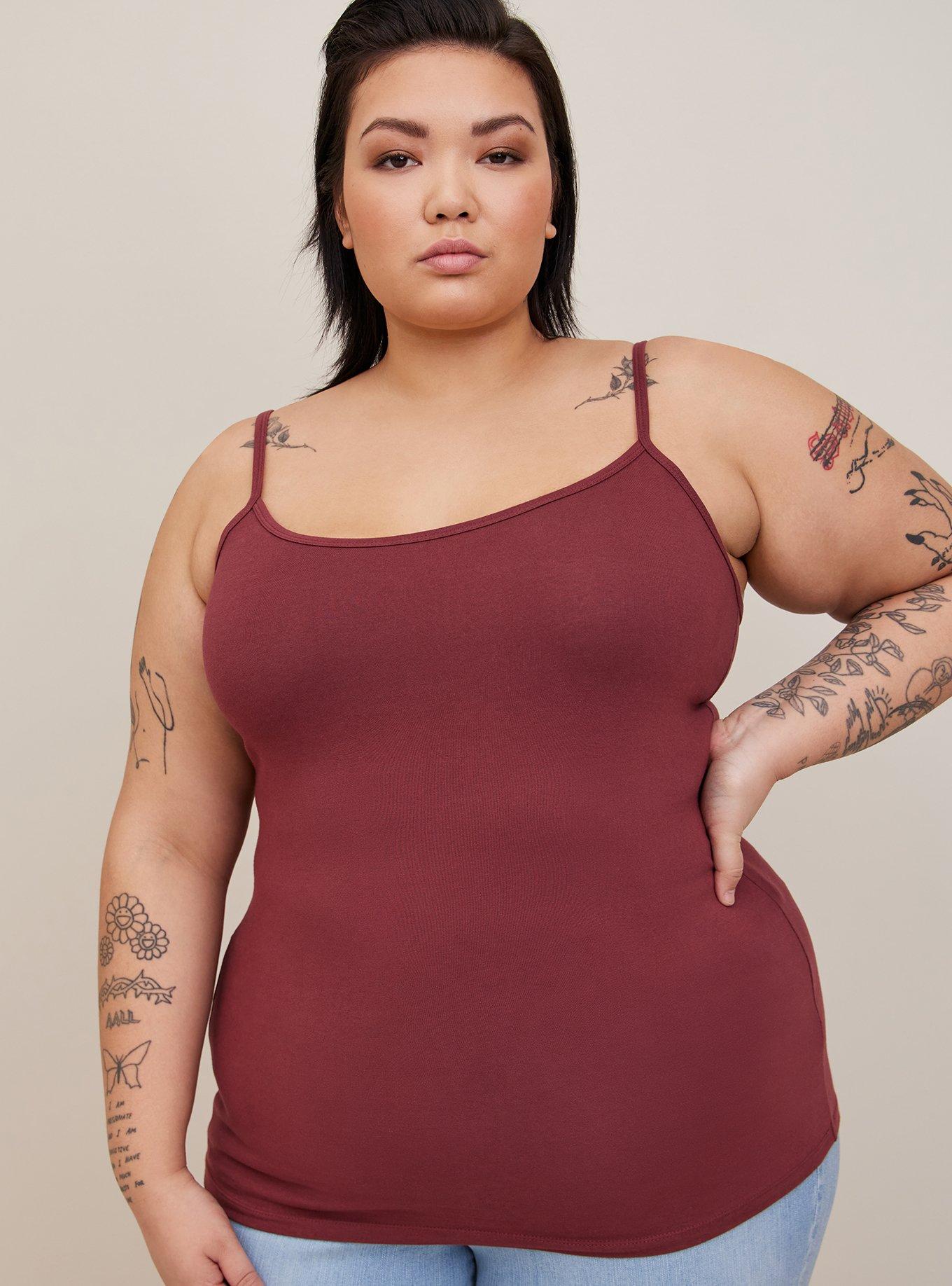 Foxy Cami, NEW MAROON, alternate