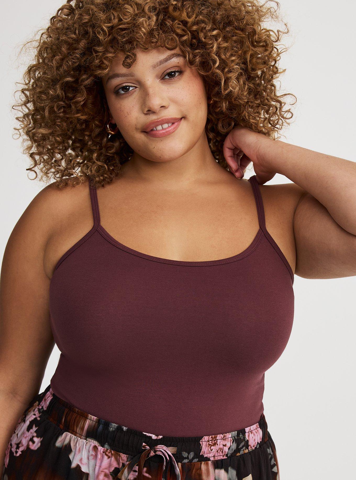 Plus Size - Foxy Shelf Bra Cami - Torrid