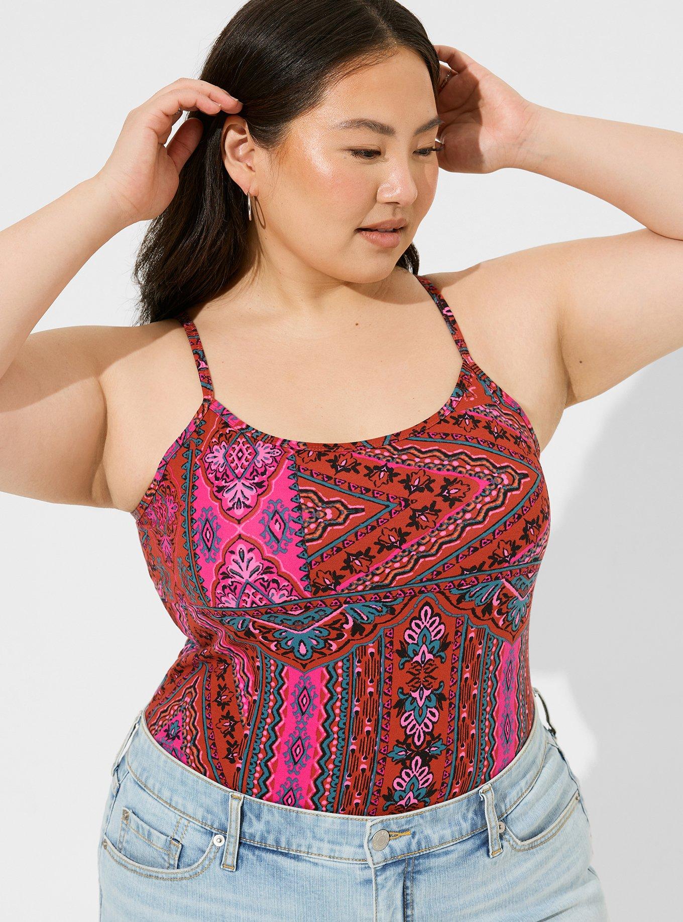 Plus Size - Foxy Shelf Bra Cami - Torrid