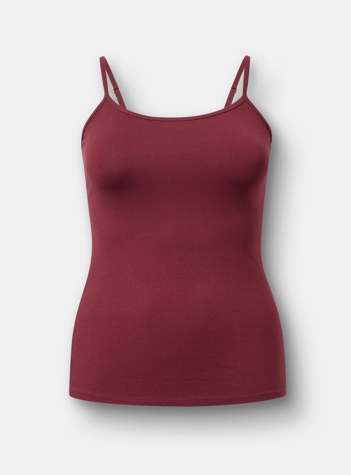Foxy Cami, MAROON BANNER, hi-res