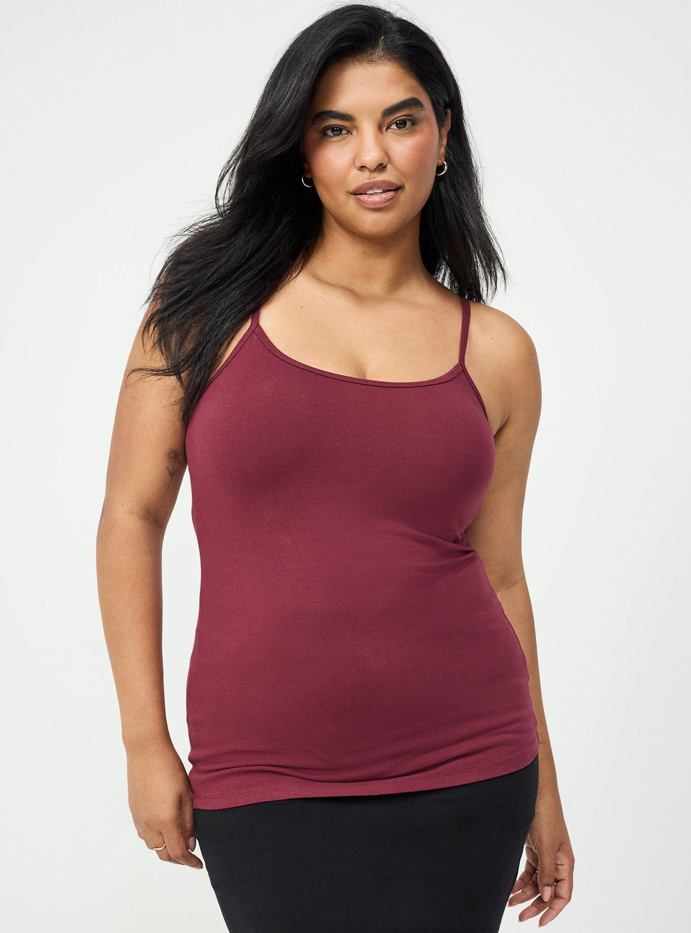 Foxy Cami, MAROON BANNER, hi-res