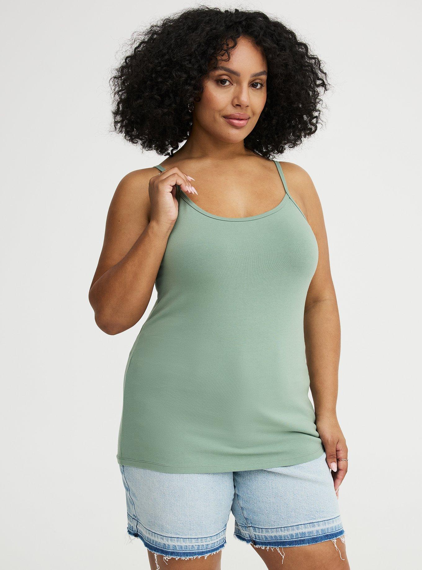 Foxy Cami, HEDGE GREEN, hi-res