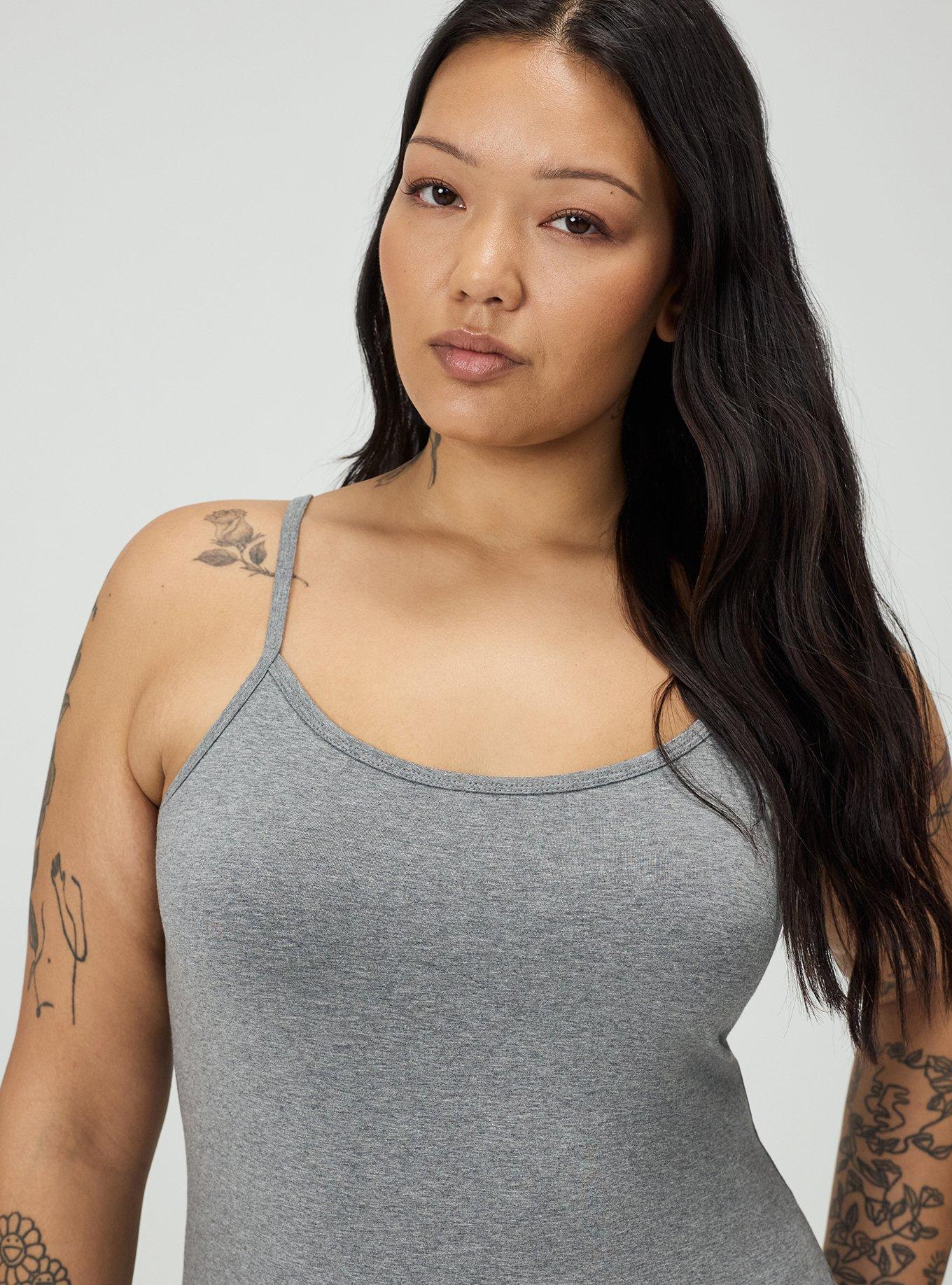 Foxy Cami, MED HEATHER GREY, alternate
