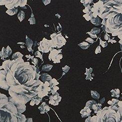 Foxy Cami, SEASONAL ROSES FLORAL DEEP BLACK, swatch