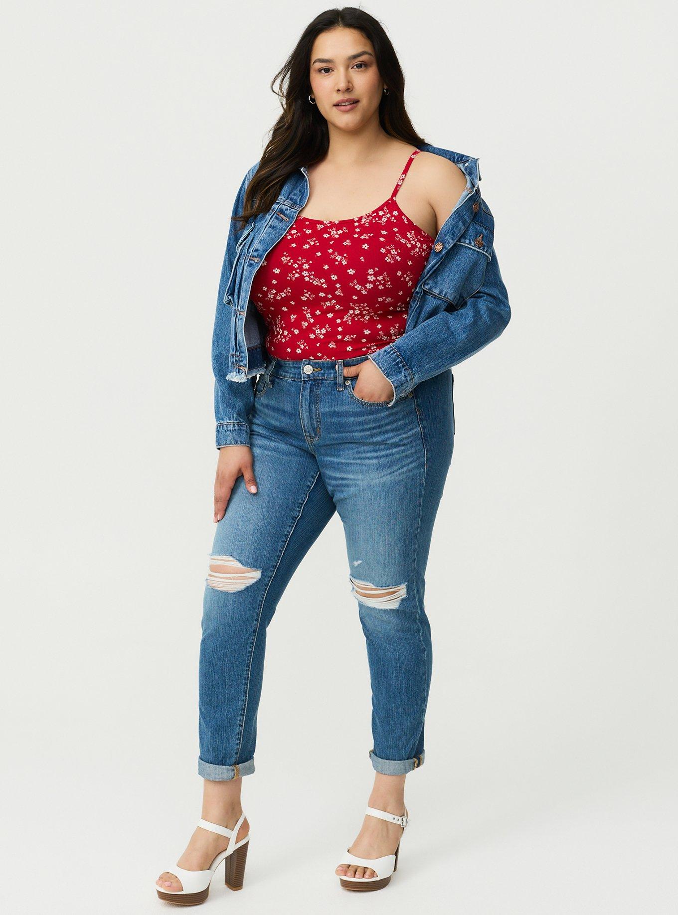 Foxy Cami, CLASSIC DITSY FLORAL RED, alternate