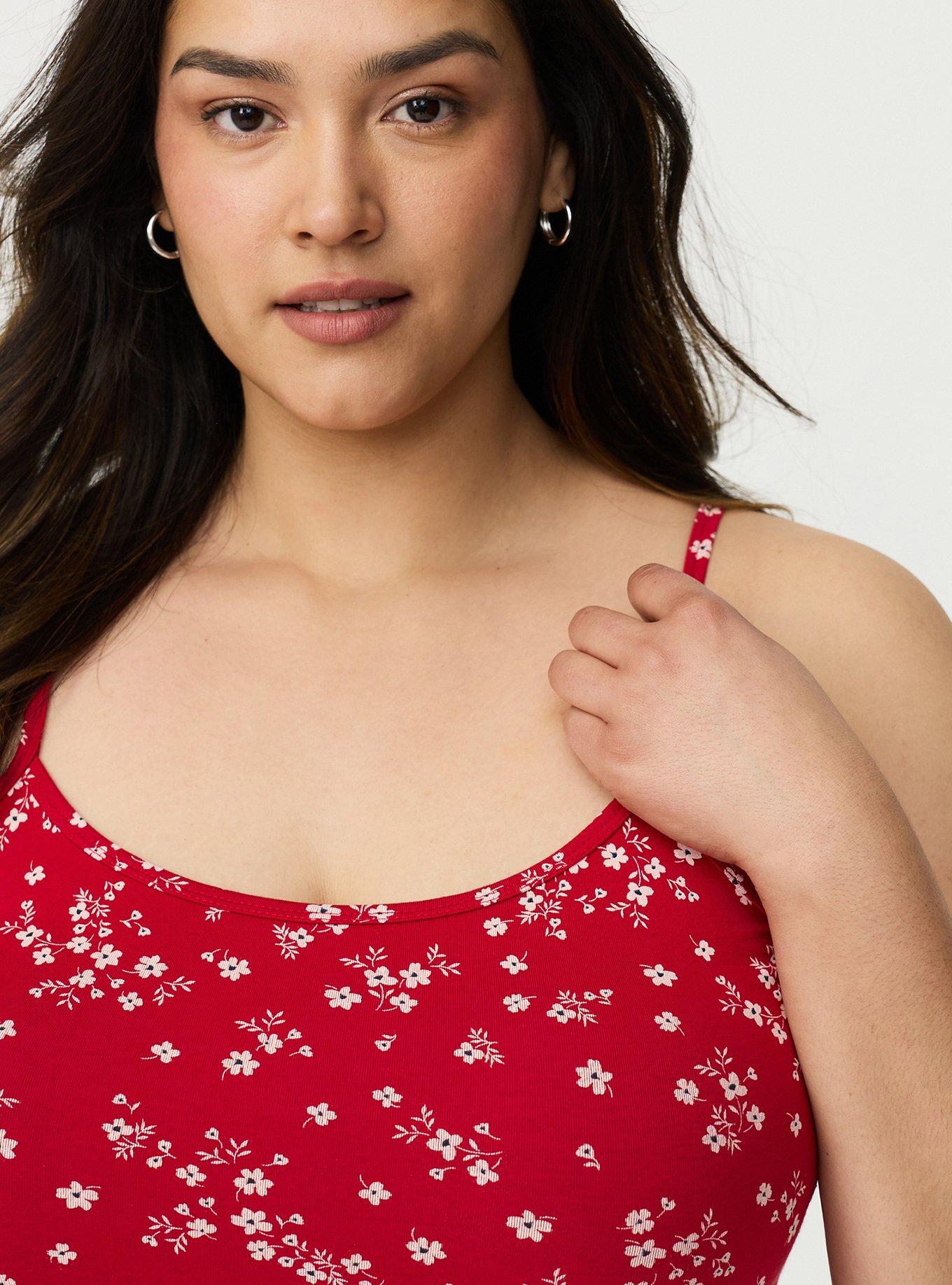 Foxy Cami, CLASSIC DITSY FLORAL RED, alternate
