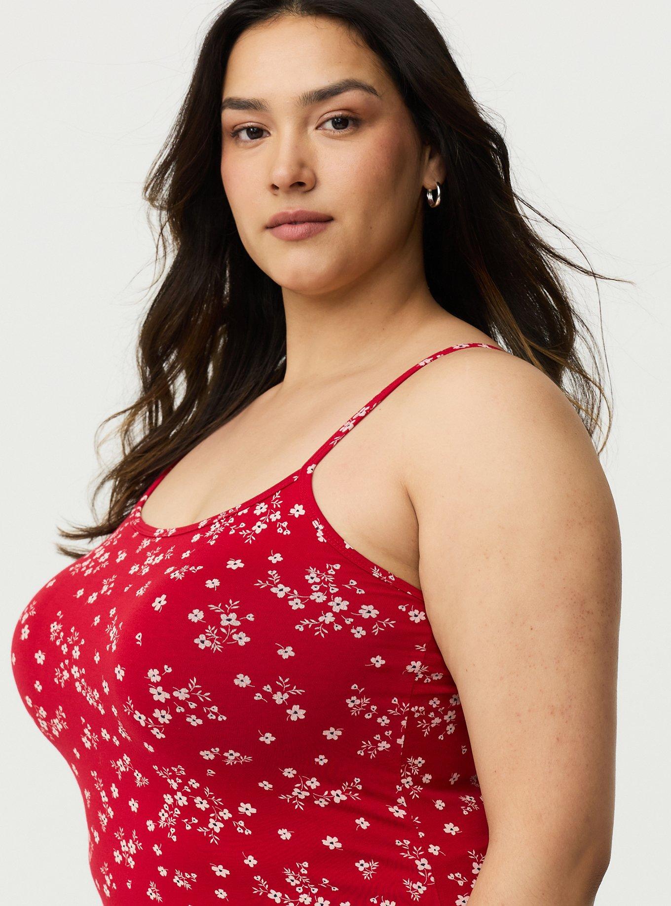 Foxy Cami, CLASSIC DITSY FLORAL RED, alternate