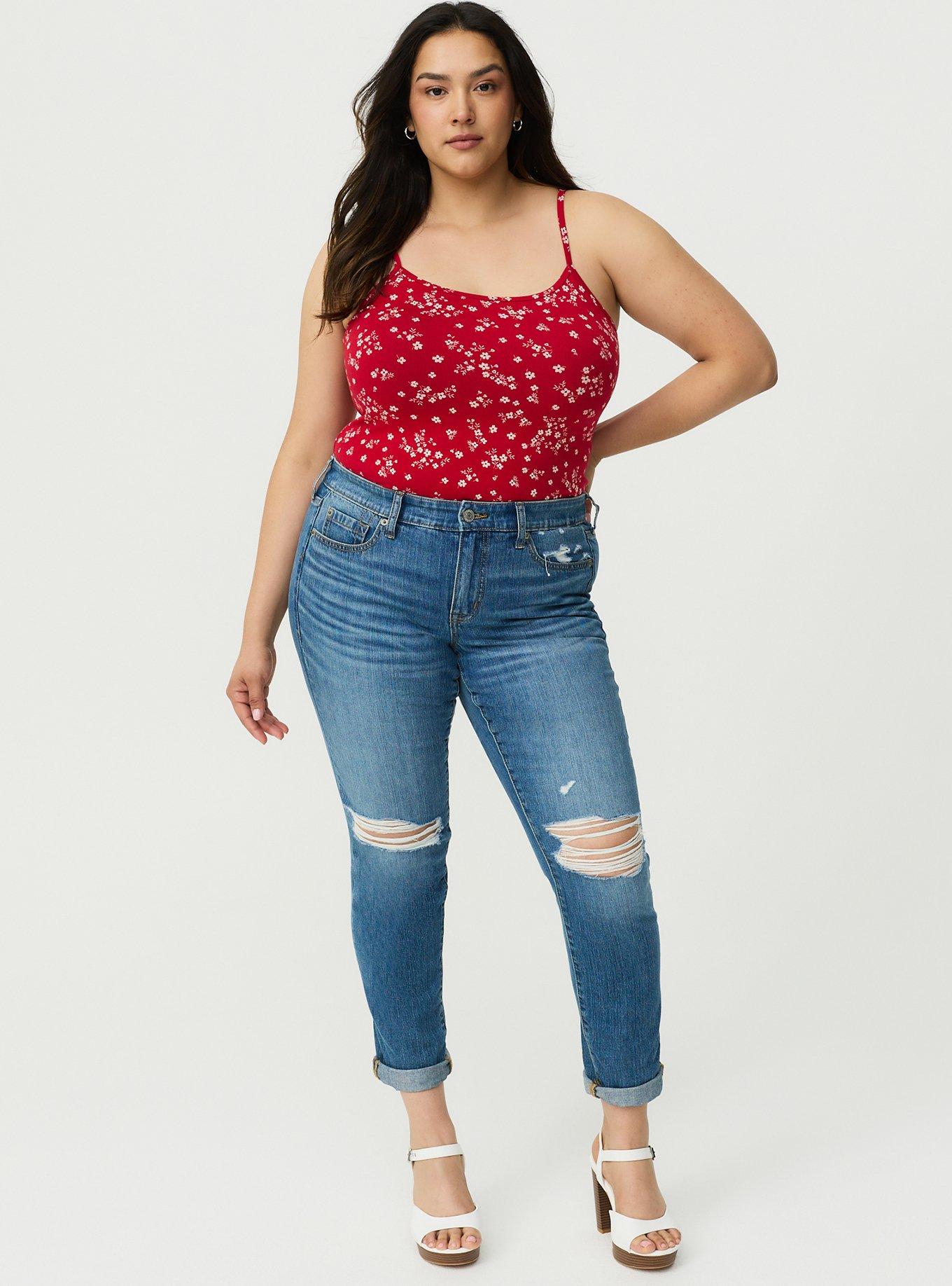 Foxy Cami, CLASSIC DITSY FLORAL RED, alternate