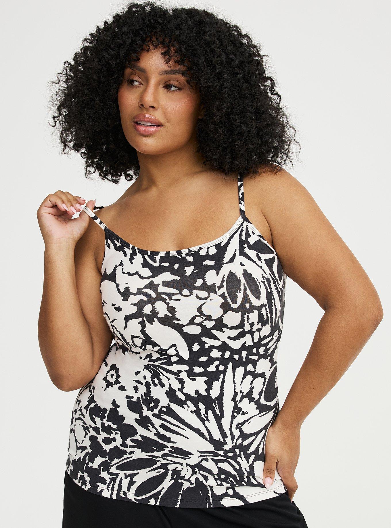 Foxy Cami, VERONICA FLORAL IVORY, hi-res