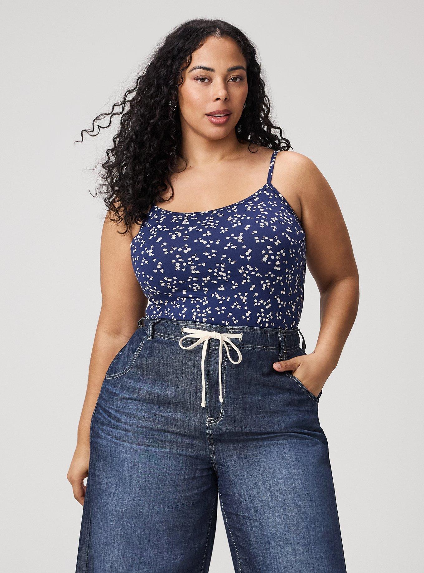Foxy Cami, BETTY DITSY FLORAL NAVY, alternate