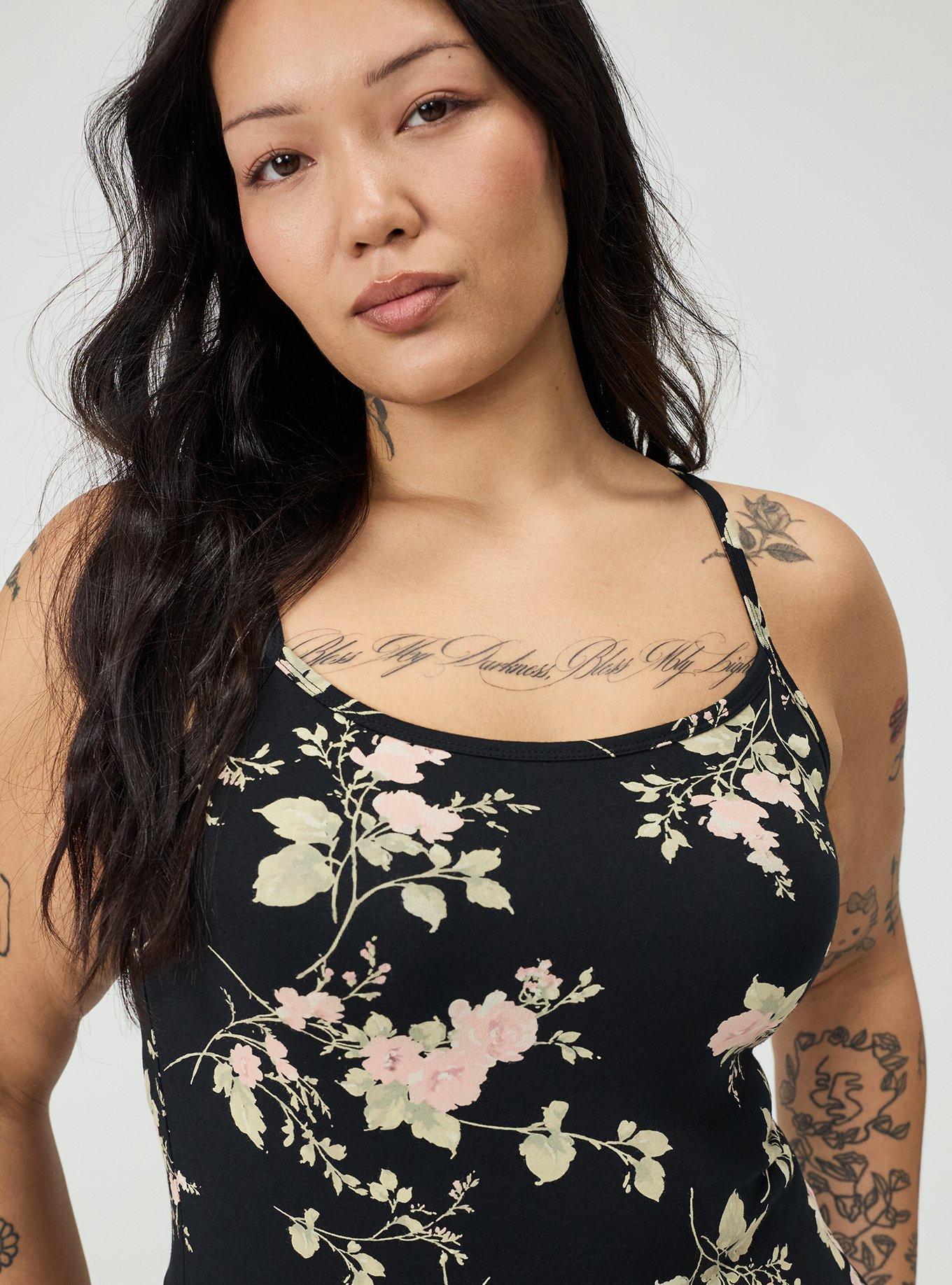 Foxy Cami, GRACE FLORAL BLACK, alternate