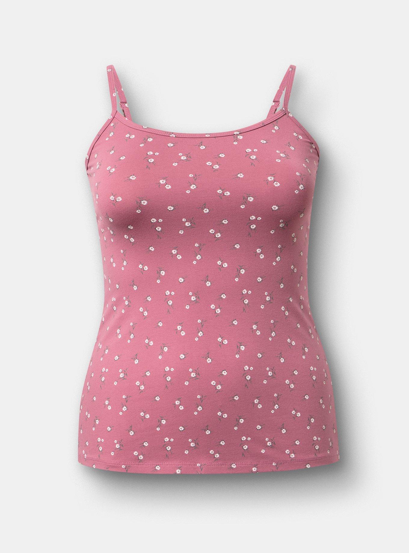 Foxy Cami, WHEAT GRASS FLORAL MAUVE, hi-res