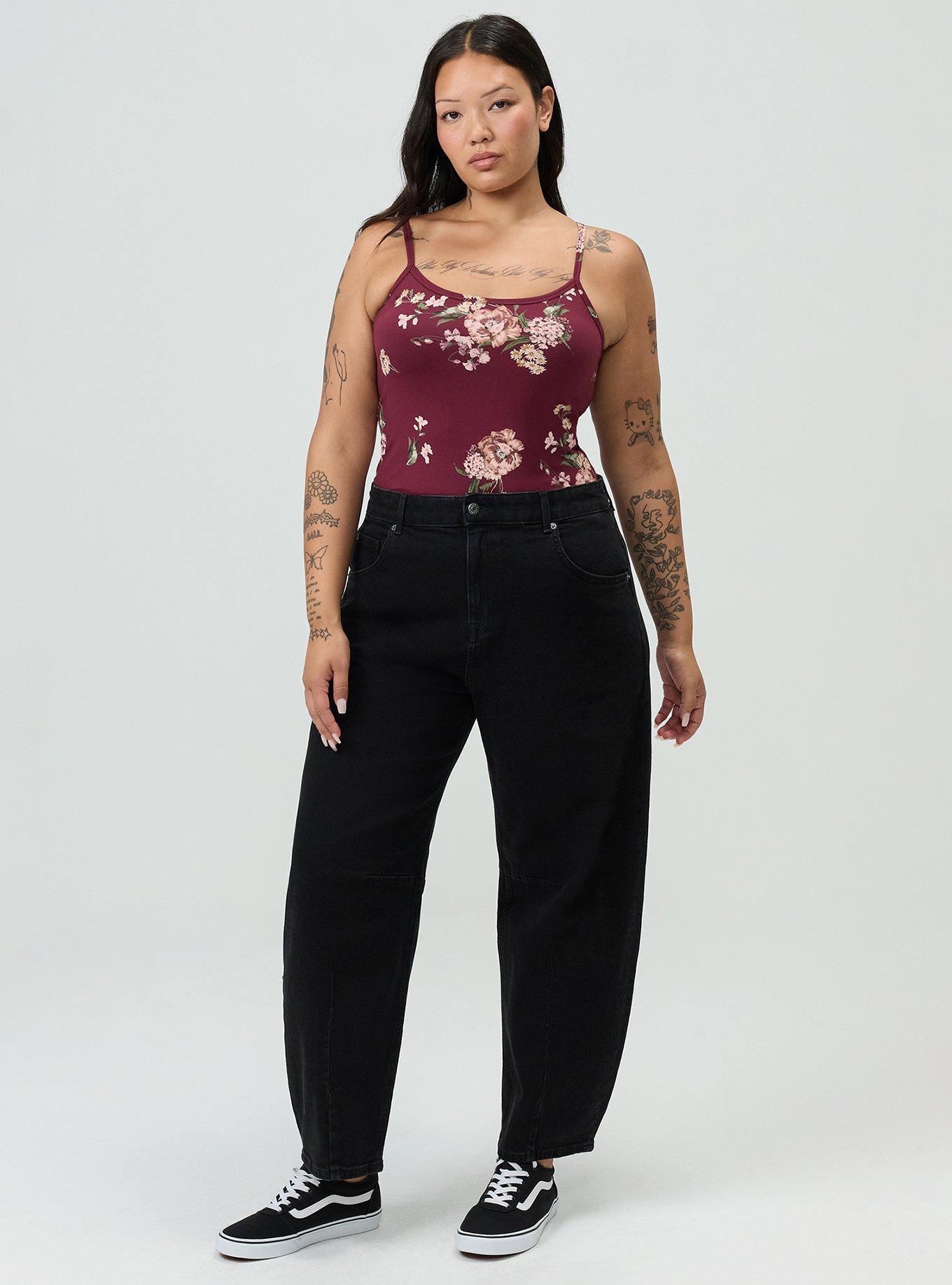 Foxy Cami, FALL BOUQUET FLORAL BURGUNDY, alternate