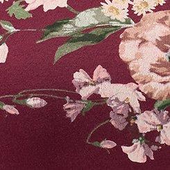 Foxy Cami, FALL BOUQUET FLORAL BURGUNDY, swatch