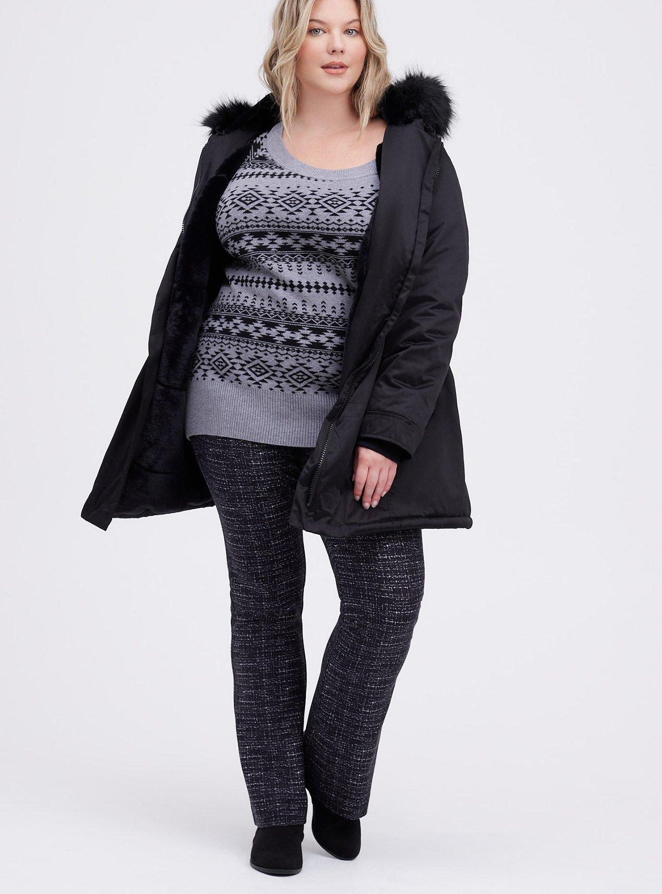 Trouser Slim Boot Ponte Pant