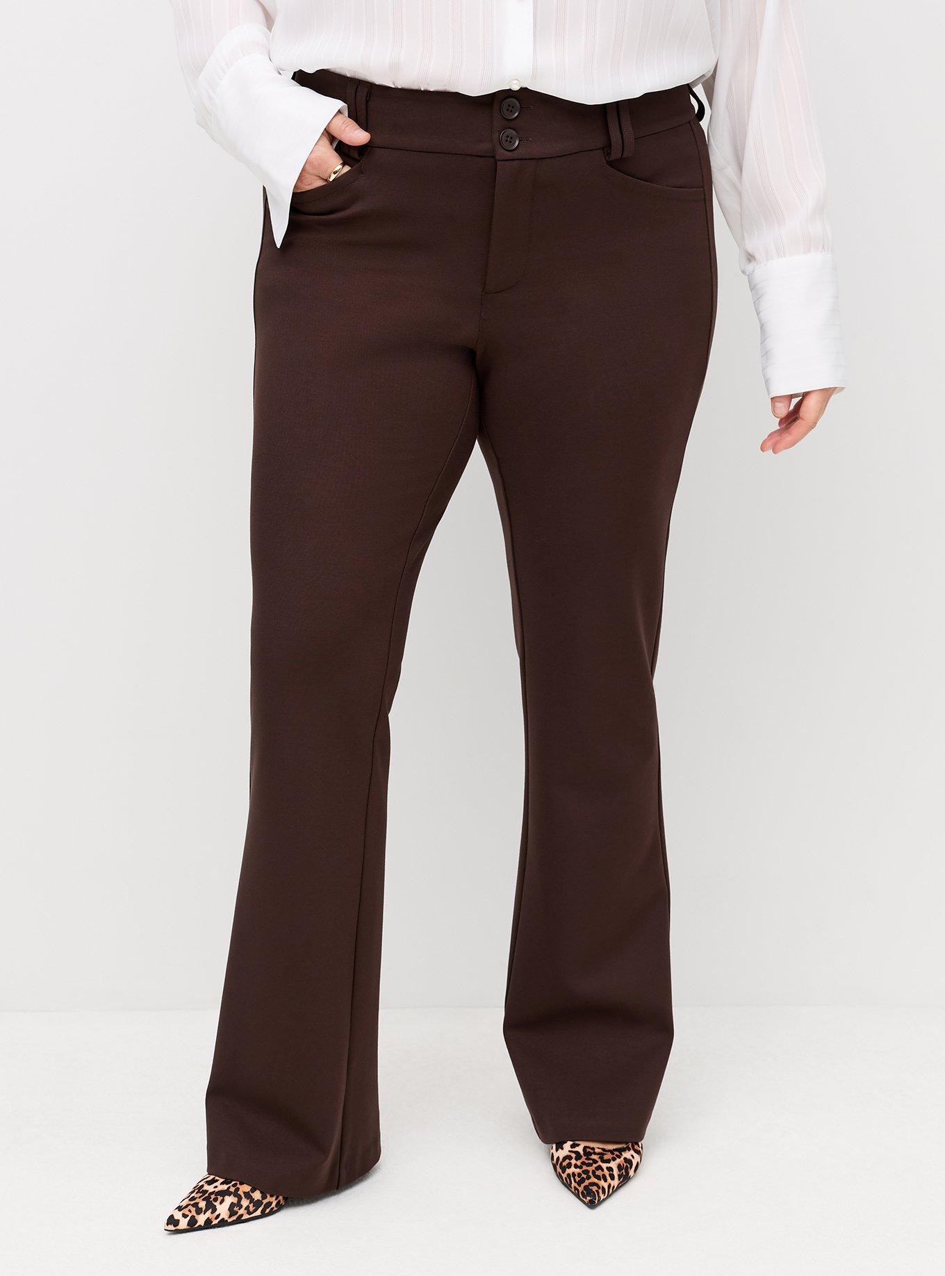 Trouser Bootcut Ponte  Pant