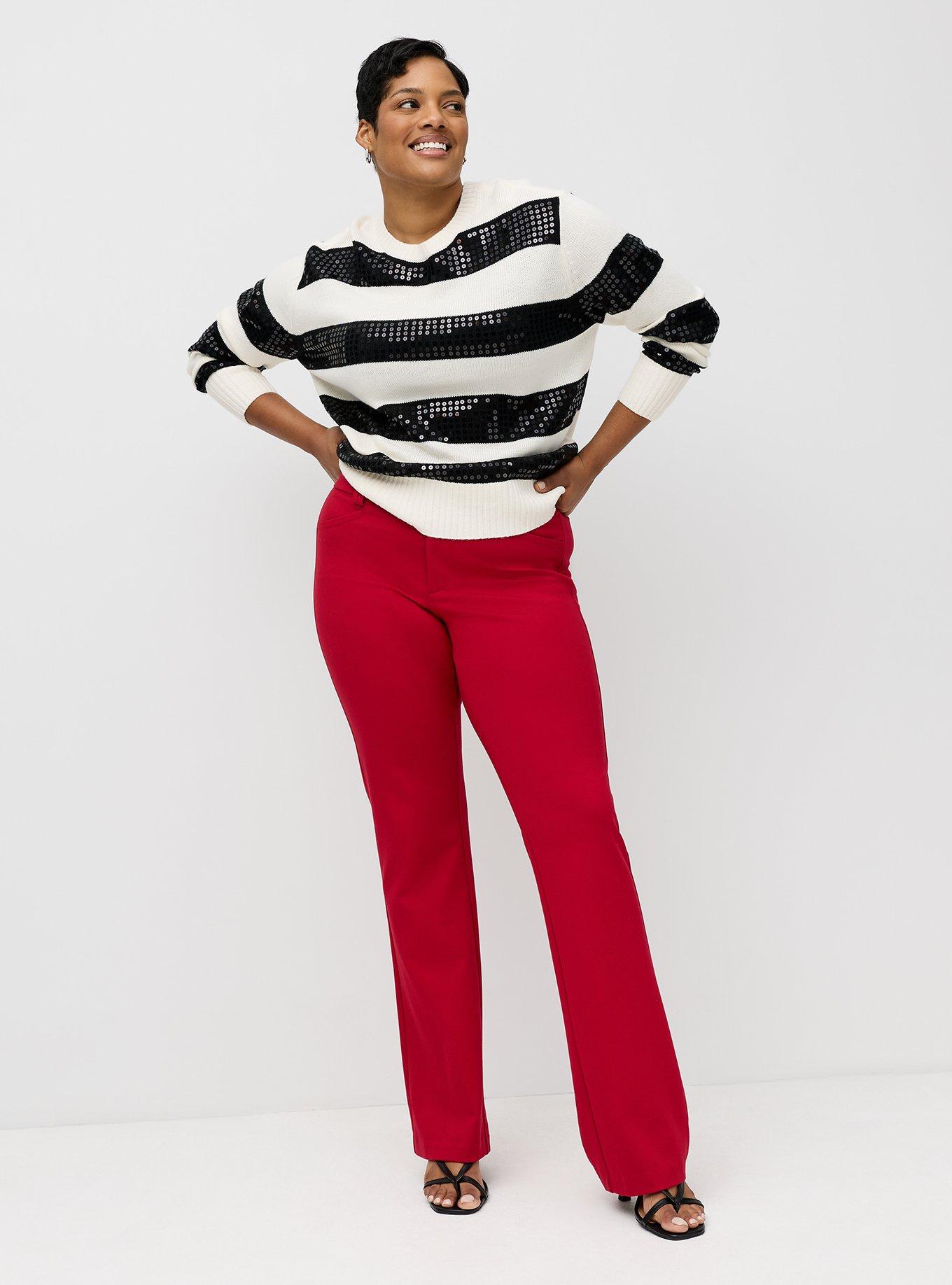 Plus Size - Trouser Bootcut Ponte Pant - Torrid