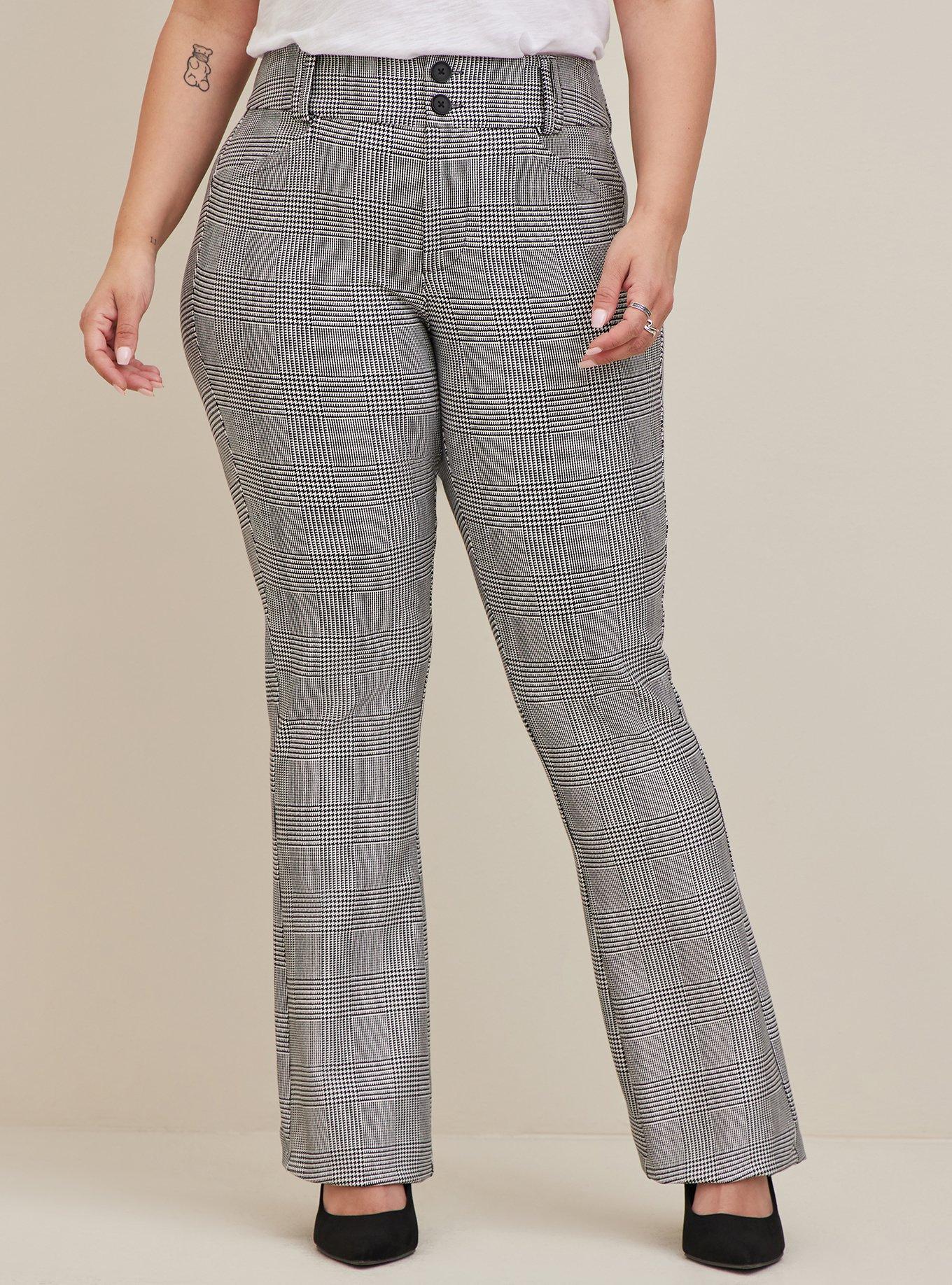 Plus Size - Trouser A-Line Flare Studio Luxe Ponte Pant - Torrid