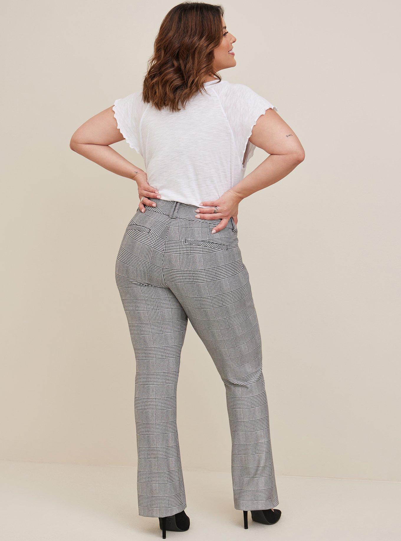 Plus Size - Trouser Boot Studio Luxe Ponte Mid-Rise Pant - Torrid