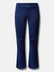 Trouser Boot Studio Luxe Ponte Mid-Rise Pant, MEDIEVAL BLUE, hi-res